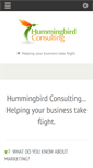 Mobile Screenshot of hummingbirdhelps.com